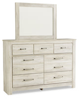 Bellaby Queen Crossbuck Panel Bed, Dresser and Mirror