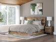 Furniture City Houma - Ashley Furniture - Chirason King Panel Bed - King Panel Bed / Brown - PCB3367B13