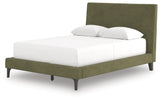 Chirason Full Upholstered Bed, Dresser and Mirror