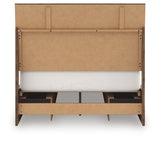 Chirason Full Panel Storage Bed, Dresser and Mirror