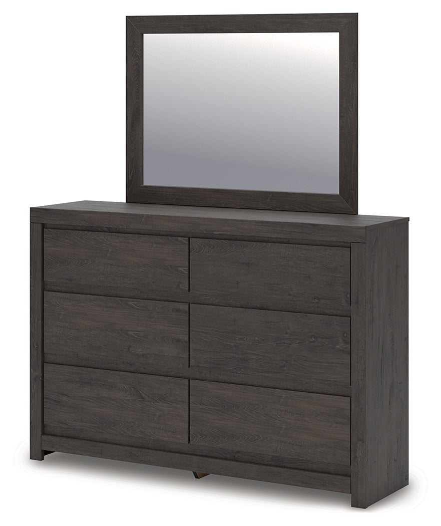 Fraluna Queen Panel Bed, Dresser and Mirror