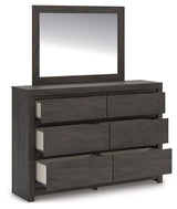 Fraluna Queen Panel Bed, Dresser and Mirror