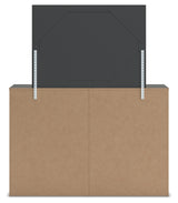 Fraluna Queen Panel Bed, Dresser and Mirror