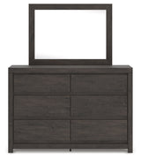 Fraluna Queen Panel Storage Bed, Dresser and Mirror