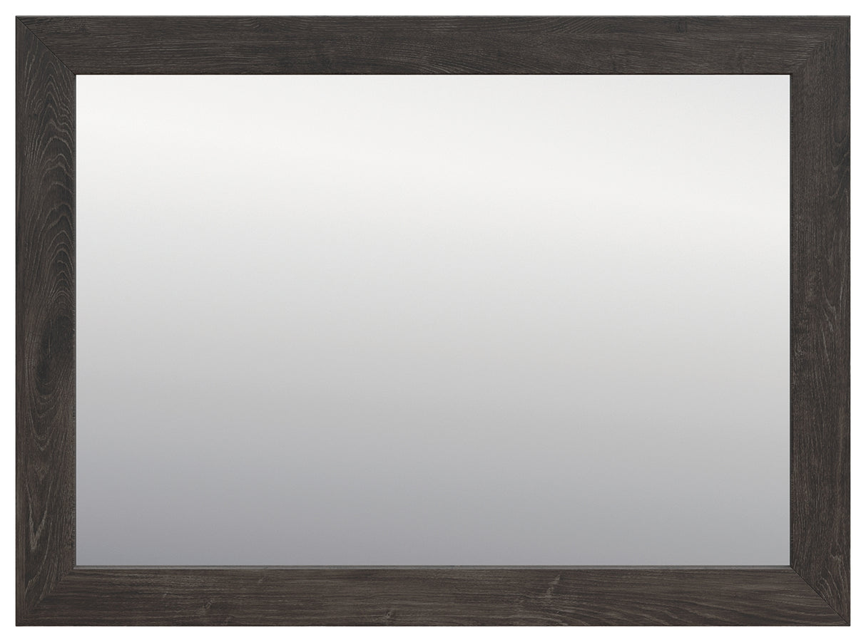 Furniture City Houma - Ashley Furniture - Fraluna Bedroom Mirror - Bedroom Mirror / Charcoal - PCB3370-36