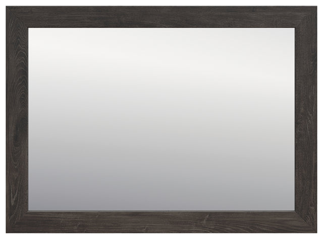 Furniture City Houma - Ashley Furniture - Fraluna Bedroom Mirror - Bedroom Mirror / Charcoal - PCB3370-36