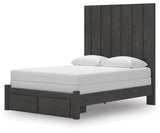 Fraluna Queen Panel Storage Bed, Dresser and Mirror