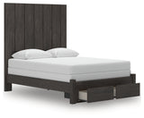 Fraluna Queen Panel Storage Bed, Dresser and Mirror