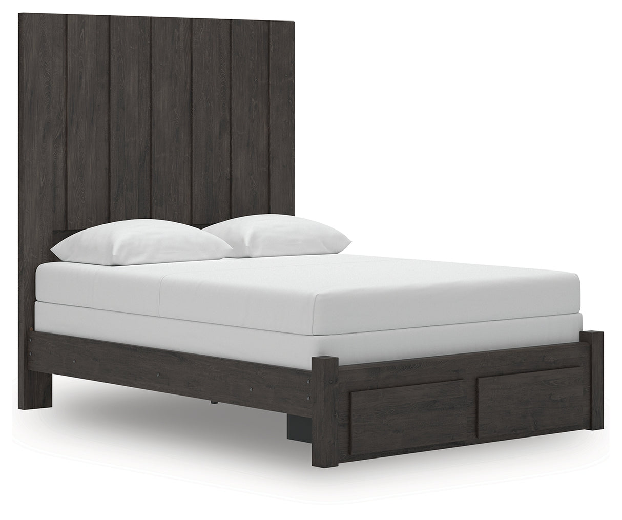Fraluna Queen Panel Storage Bed, Dresser and Mirror
