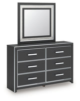 Zuraleus King Panel Bed, Dresser, Mirror and Nightstand