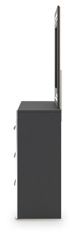 Zuraleus King Panel Bed, Dresser, Mirror and Nightstand