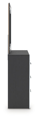 Zuraleus King Panel Bed, Dresser, Mirror and Nightstand