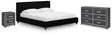 Furniture City Houma - Ashley Furniture - Zuraleus King Upholstered Bed, Dresser and Nightstand - King Upholstered Bed, Dresser and Nightstand - PCB3380B17