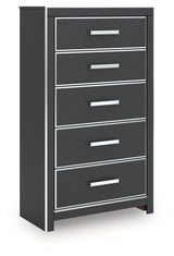 Zuraleus King Storage Bed, Dresser, Mirror, Chest and Nightstand