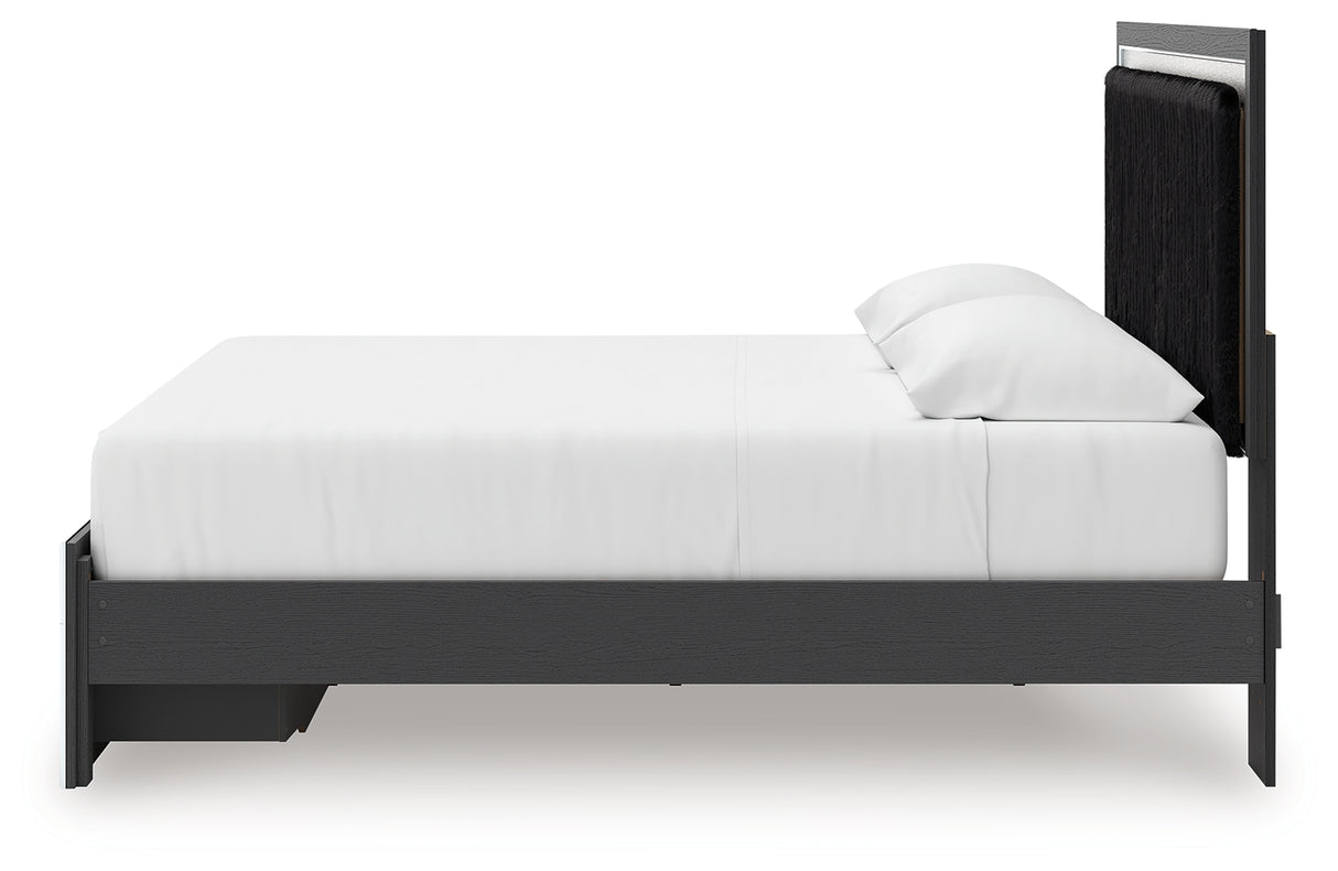 Zuraleus King Storage Bed, Dresser, Mirror, Chest and Nightstand