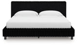 Zuraleus King Upholstered Bed, Dresser and Nightstand