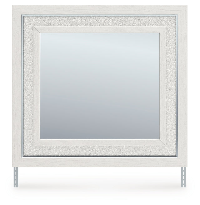 Furniture City Houma - Ashley Furniture - Zuraleus Bedroom Mirror - Bedroom Mirror / White - PCB3381-36