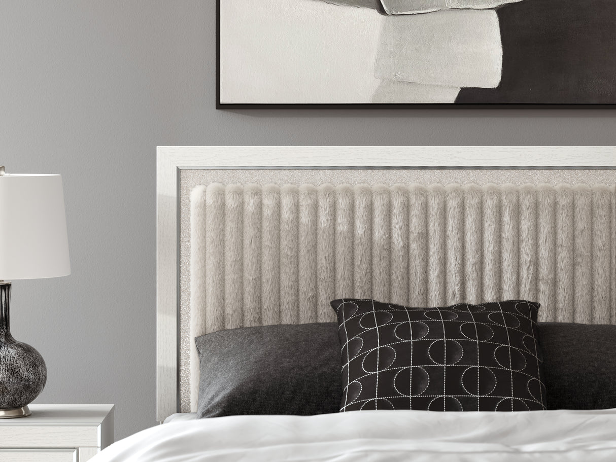 Zuraleus Queen Upholstered Panel Storage Bed
