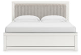 Zuraleus King Upholstered Panel Bed