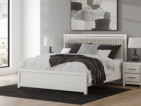 Furniture City Houma - Ashley Furniture - Zuraleus King Upholstered Panel Bed - King Upholstered Panel Bed - PCB3381B10