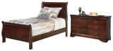 Furniture City Houma - Ashley Furniture - Alisdair Twin Sleigh Bed and Dresser - Twin Sleigh Bed and Dresser - B376B20
