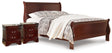 Furniture City Houma - Ashley Furniture - Alisdair Queen Sleigh Bed and 2 Nightstands - Queen Sleigh Bed and 2 Nightstands - B376B30