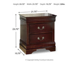 Alisdair Queen Sleigh Bed, Dresser, Chest and Nightstand