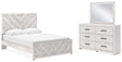Furniture City Houma - Ashley Furniture - Cayboni Queen Panel Bed, Dresser and Mirror - Queen Panel Bed, Dresser and Mirror - B3788B5