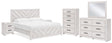 Furniture City Houma - Ashley Furniture - Cayboni King Panel Bed, Dresser, Mirror, Chest and 2 Nightstands - King Panel Bed, Dresser, Mirror, Chest and 2 Nightstands - B3788B12