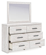 Cayboni Queen Panel Bed, Dresser and Mirror