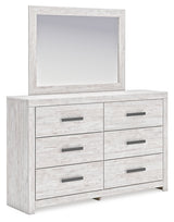 Cayboni Full Panel Bed, Dresser, Mirror and Nightstand