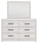 Cayboni Queen Panel Bed, Dresser, Mirror and Nightstand