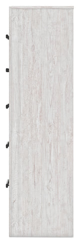 Cayboni Full Panel Bed, Dresser, Mirror, Chest and 2 Nightstands
