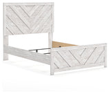 Cayboni Full Panel Bed, Dresser and Mirror