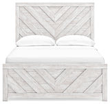 Cayboni Full Panel Bed, Dresser, Mirror and Nightstand