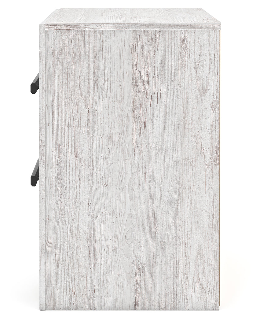 Cayboni Full Panel Bed, Dresser and Nightstand