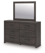 Prendonea Twin Panel Bed, Dresser and Mirror