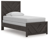 Prendonea Twin Panel Bed, Dresser and Mirror