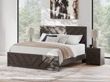Prendonea King Panel Bed