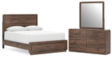 Furniture City Houma - Ashley Furniture - Fortlorn Queen Panel Bed, Dresser and Mirror - Queen Panel Bed, Dresser and Mirror - PCB386B3