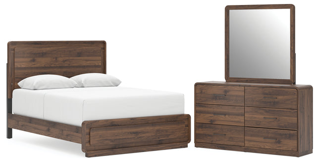 Furniture City Houma - Ashley Furniture - Fortlorn Queen Panel Bed, Dresser and Mirror - Queen Panel Bed, Dresser and Mirror - PCB386B3