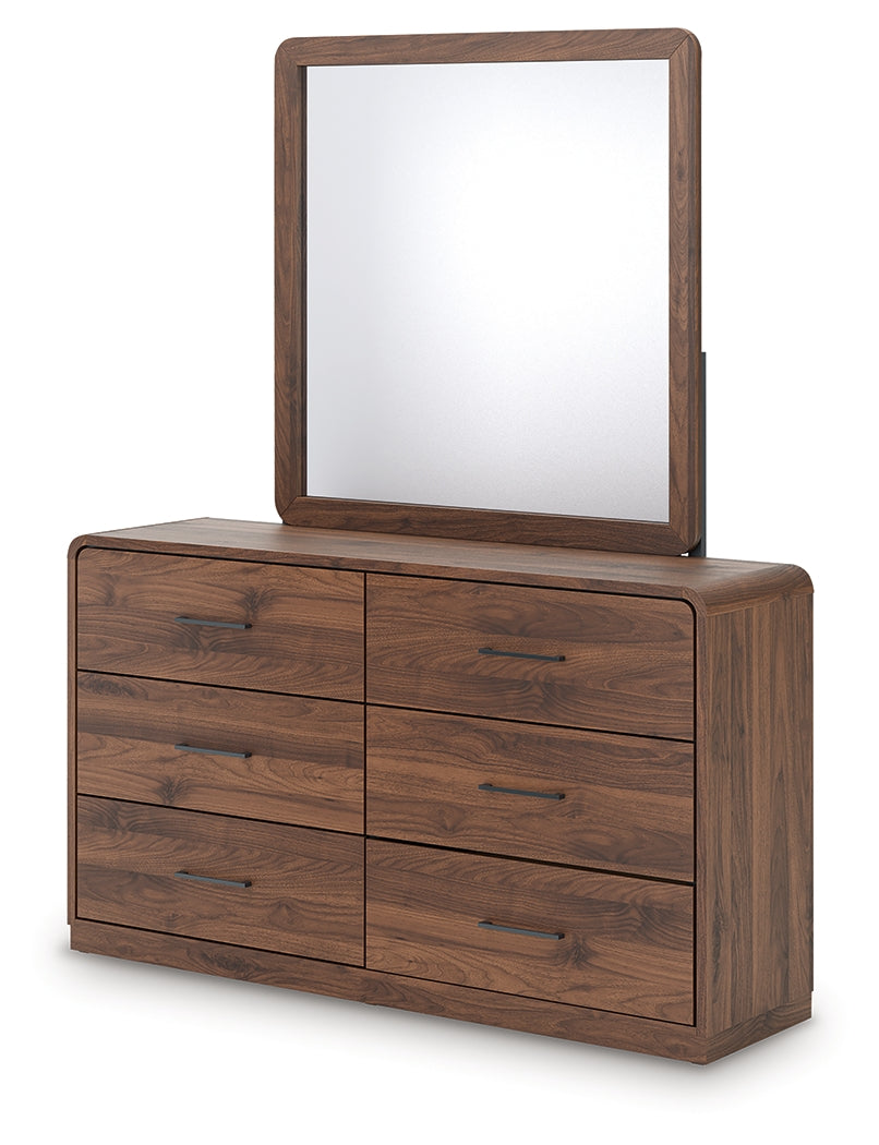 Fortlorn Queen Panel Bed, Dresser and Mirror