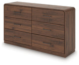 Fortlorn Queen Panel Bed, Dresser, Chest and 2 Nightstands