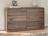 Fortlorn King Panel Bed, Dresser and Nightstand
