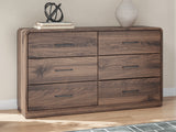 Fortlorn Queen Panel Bed, Dresser, Chest and 2 Nightstands