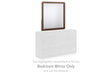 Furniture City Houma - Ashley Furniture - Fortlorn Bedroom Mirror - Bedroom Mirror / Walnut Brown - PCB386-36