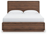 Fortlorn King Panel Bed and 2 Nightstands