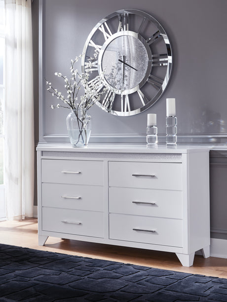 Furniture City Houma - Ashley Furniture - Jarlee Dresser - Dresser / White - PCB392-31