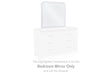 Furniture City Houma - Ashley Furniture - Jarlee Bedroom Mirror - Bedroom Mirror / White - PCB392-36