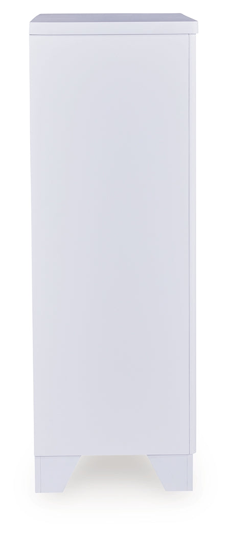 Jarlee Queen Upholstered Panel Bed, Dresser, Mirror, Chest and 2 Nightstands